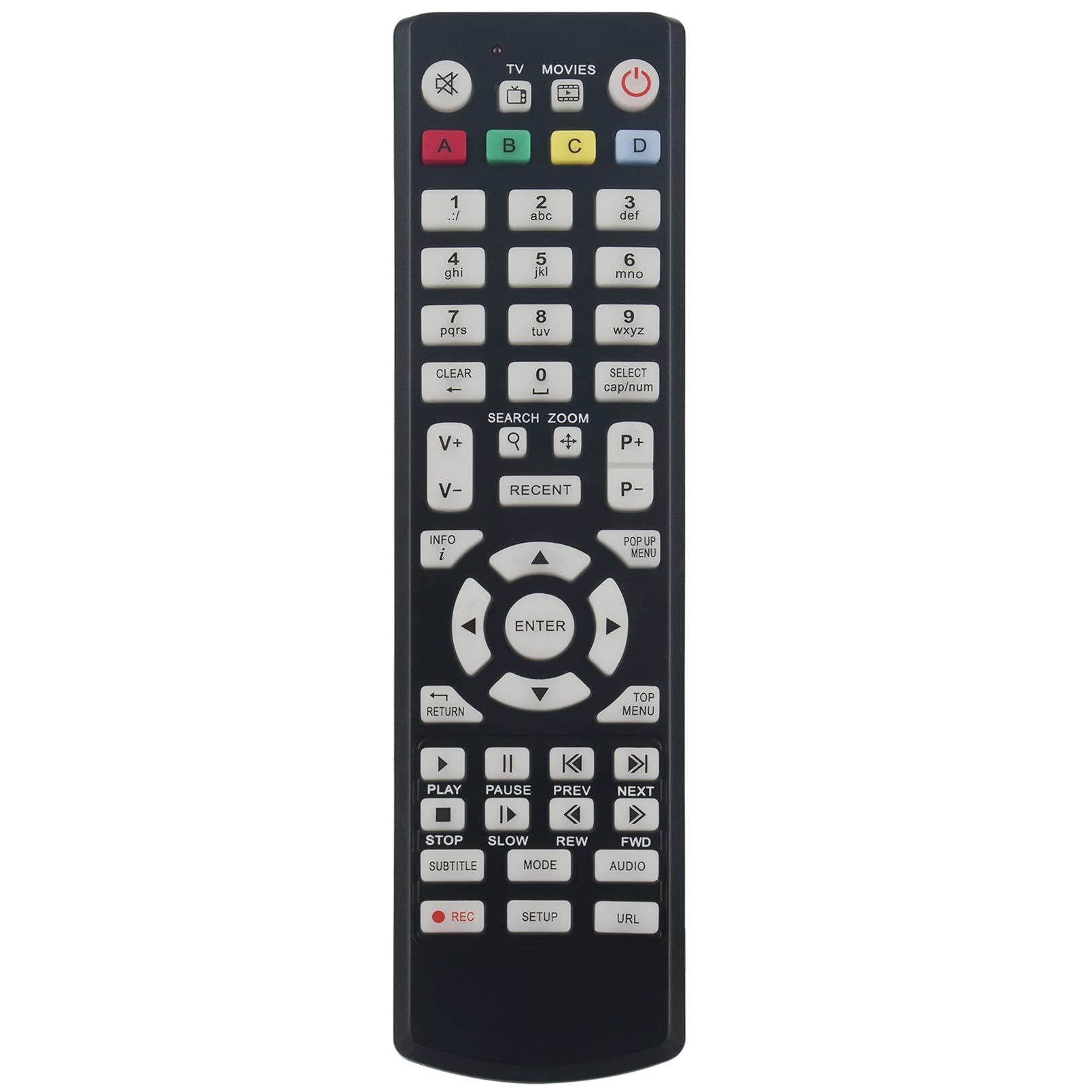 Telecomando Di Ricambio Per Dune HD, Kartina Relax, Micro – Compatibile Con Base, Duo, Max, TV-101, TV-301 E Molti Altri