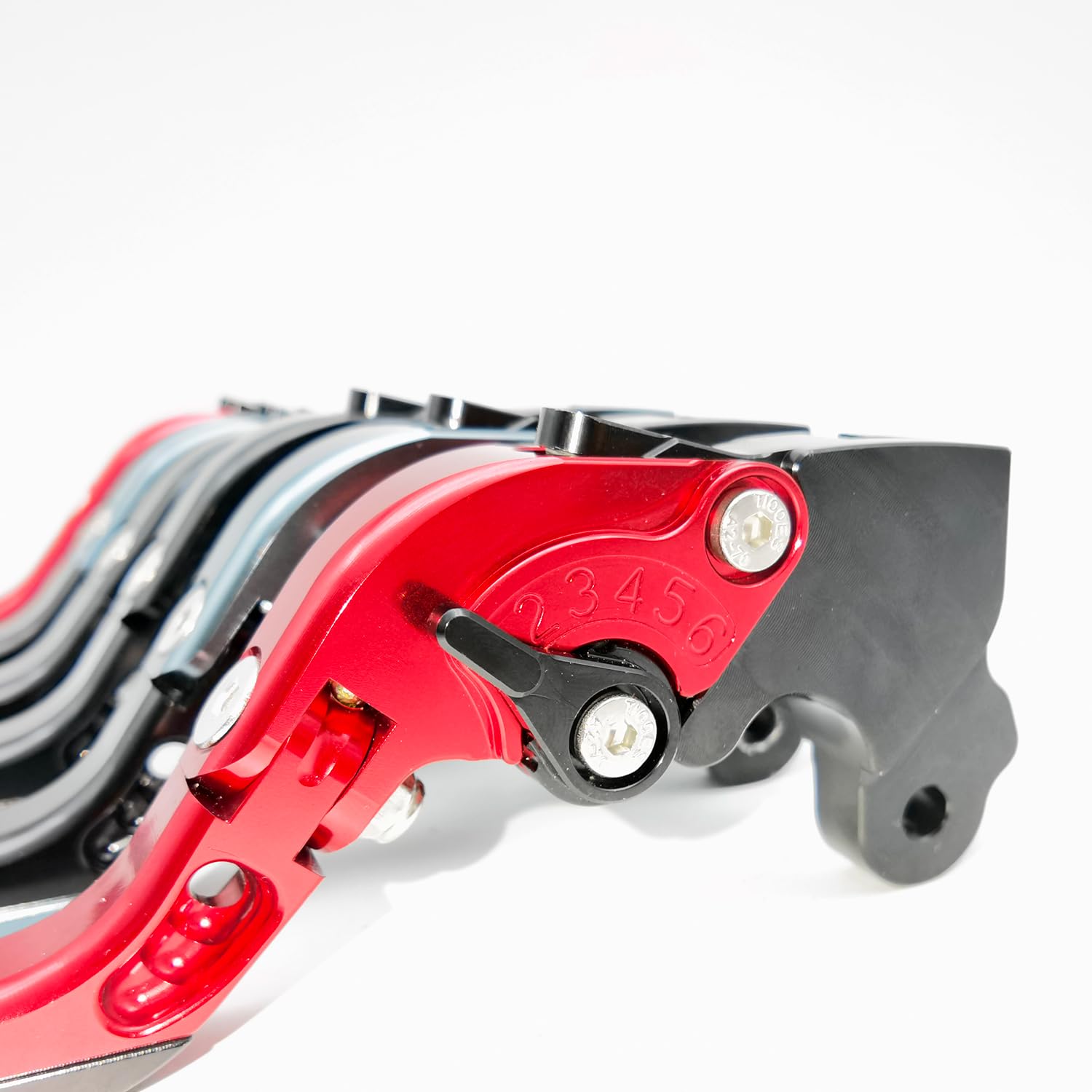 Motorcycle Brake Clutch Levers Compatible with Benelli Leoncino 500 LeonineX 2016-2020,Trail 500,Jinpeng 502 TRK502 TRK 502 ADV All Year, TNT25 BJ250 (RED Black)