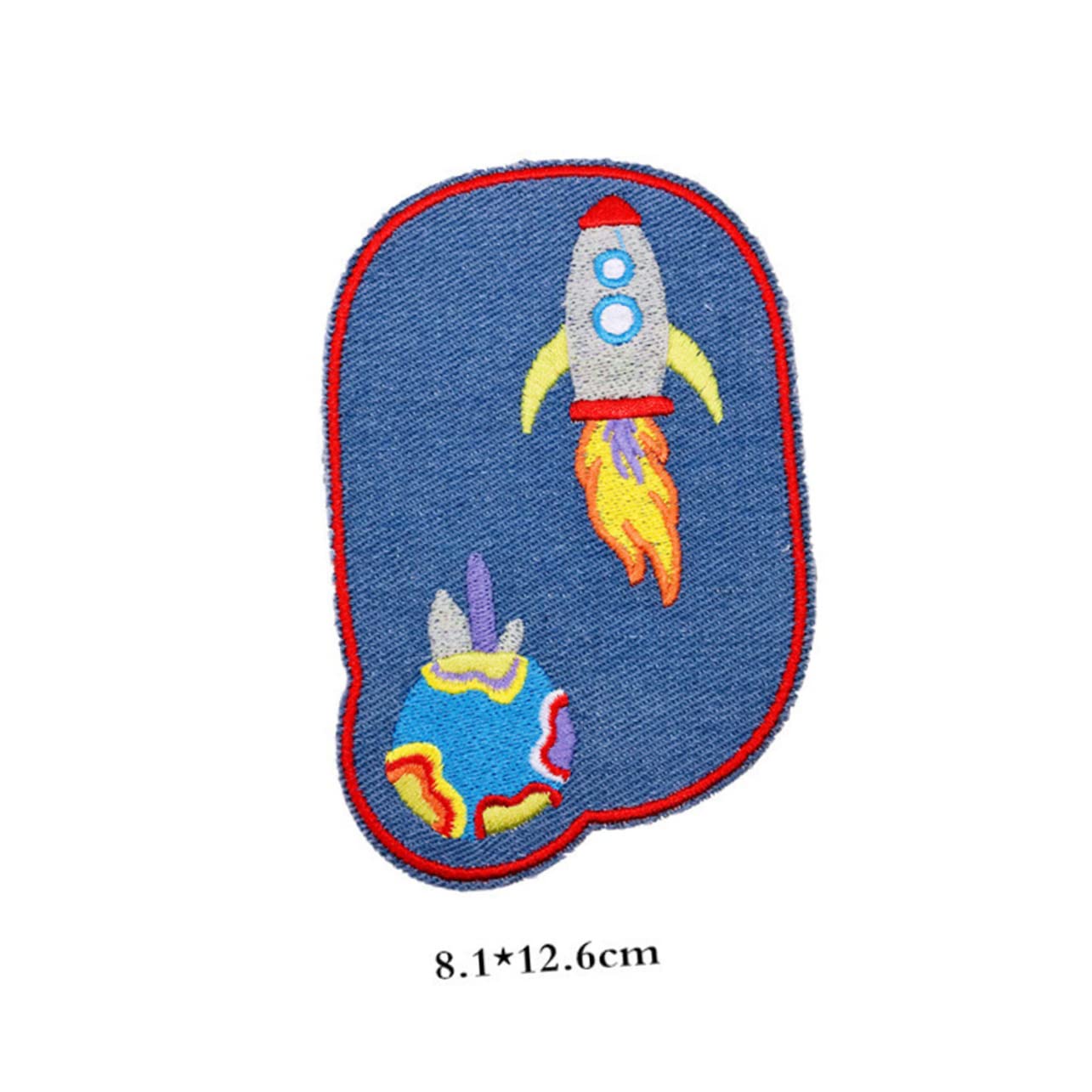 Operitacx 36piezas Parches Adhesivos De Bordado Para Ropa Parche De Estrella Planetaria Para Chaquetas Jeans y Manualidades Para Diy y Decoración Infantil