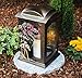 Produktbild Grablampe Grablicht Grabdekoration Grabschmuck Gartenlampe Kerze incl.Grabkerze