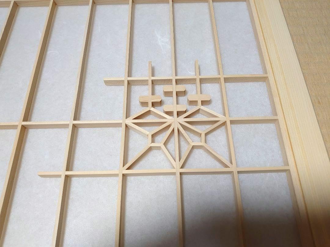 ⑦組子細工　建具　障子　インテリア　壁掛け Amazon.co.jp: 組子細工 建具 障子 インテリア 壁掛け : DIY