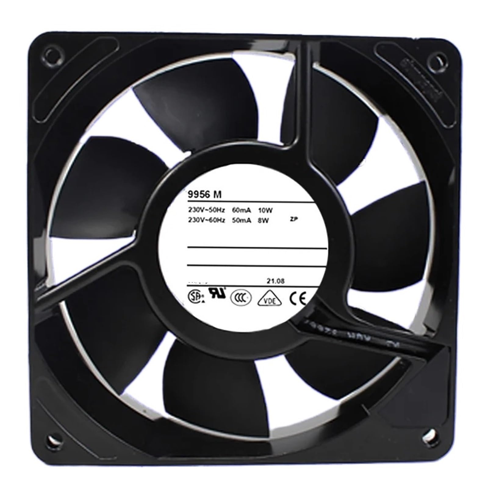 Cxdfrser One Color 9956M 9956M 230Vac 10/8W Cooling Fan 12025 12Cm 120 * 120 * 25Mm