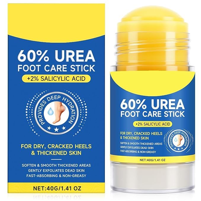 ConfidMiss Foot Care Stick with 60% Urea 2% Salicylic Acid Aloe Vera coconut tea tree oil, Foot...