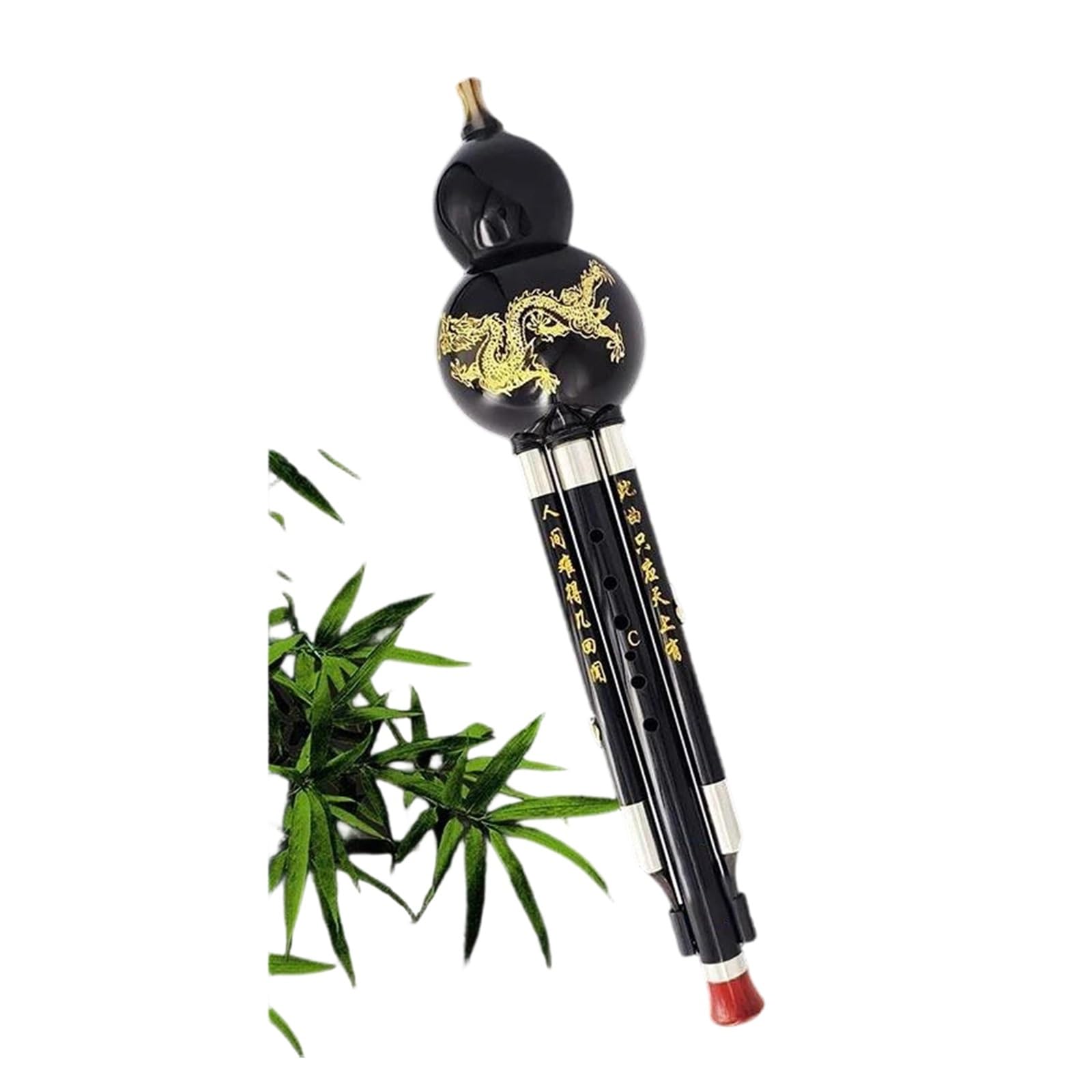Strumento A Fiato Tradizionale Staccabile In Legno Con Chiave C/bB(Black C Key)