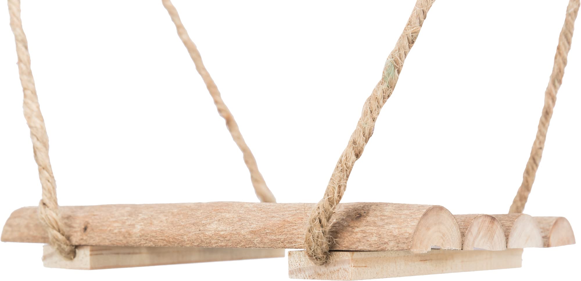 TRIXIE Vogel 51697 - Accessori per gabbia, in legno di ciliegio, 19,5 × 19,5 × 27 cm