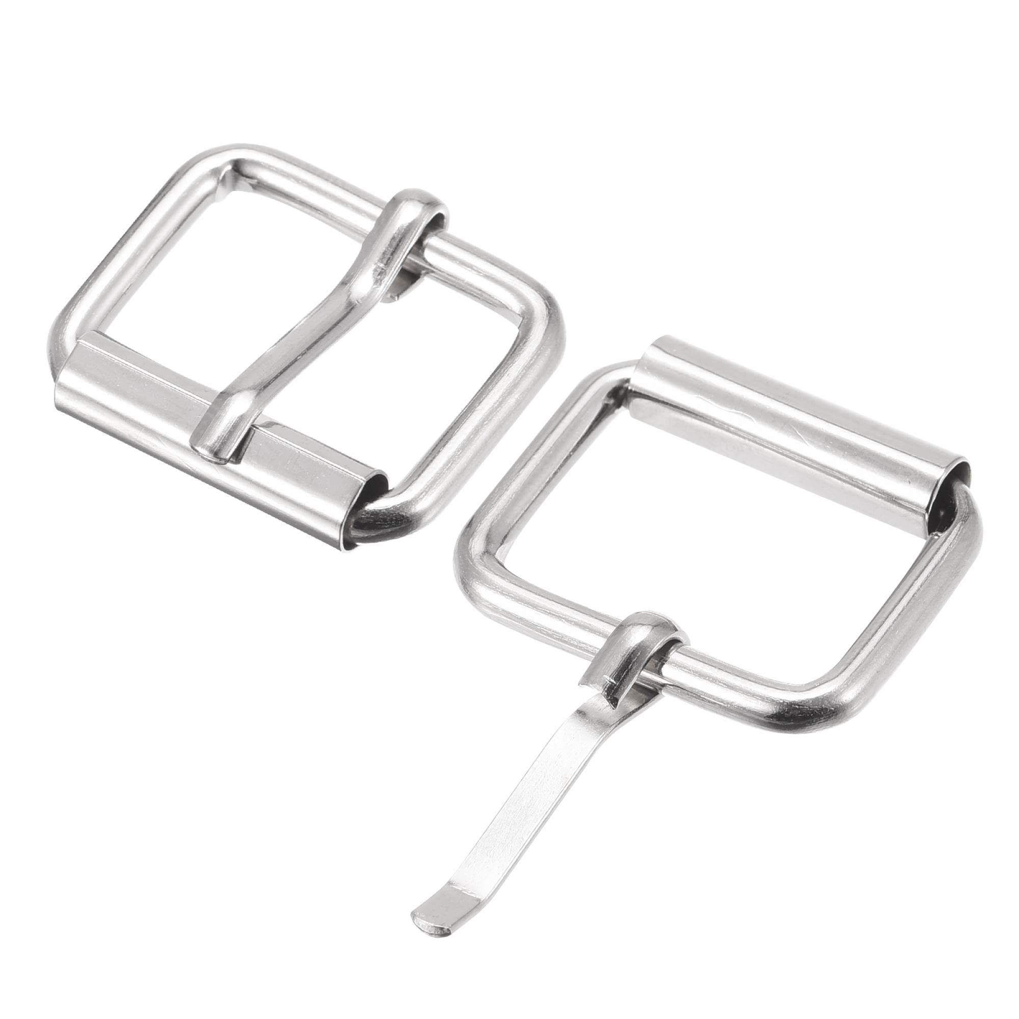 Sourcing Map 20mm (0,79") Métal Rouleau Boucles Pour