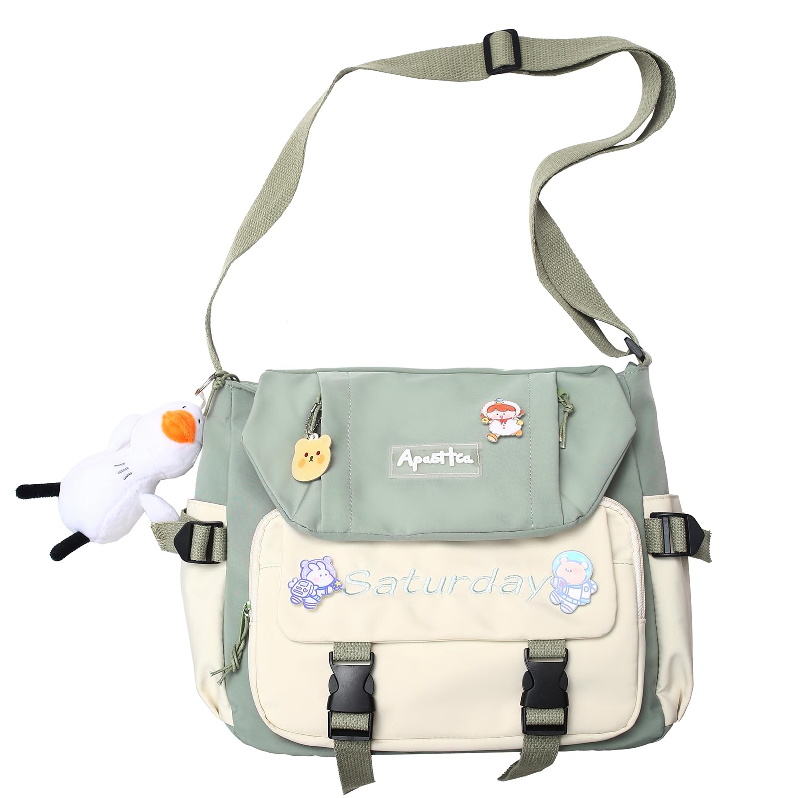 Extolove Cute Messenger Bag Crossbody Bags for Women Kawaii Messenger Bags Purses