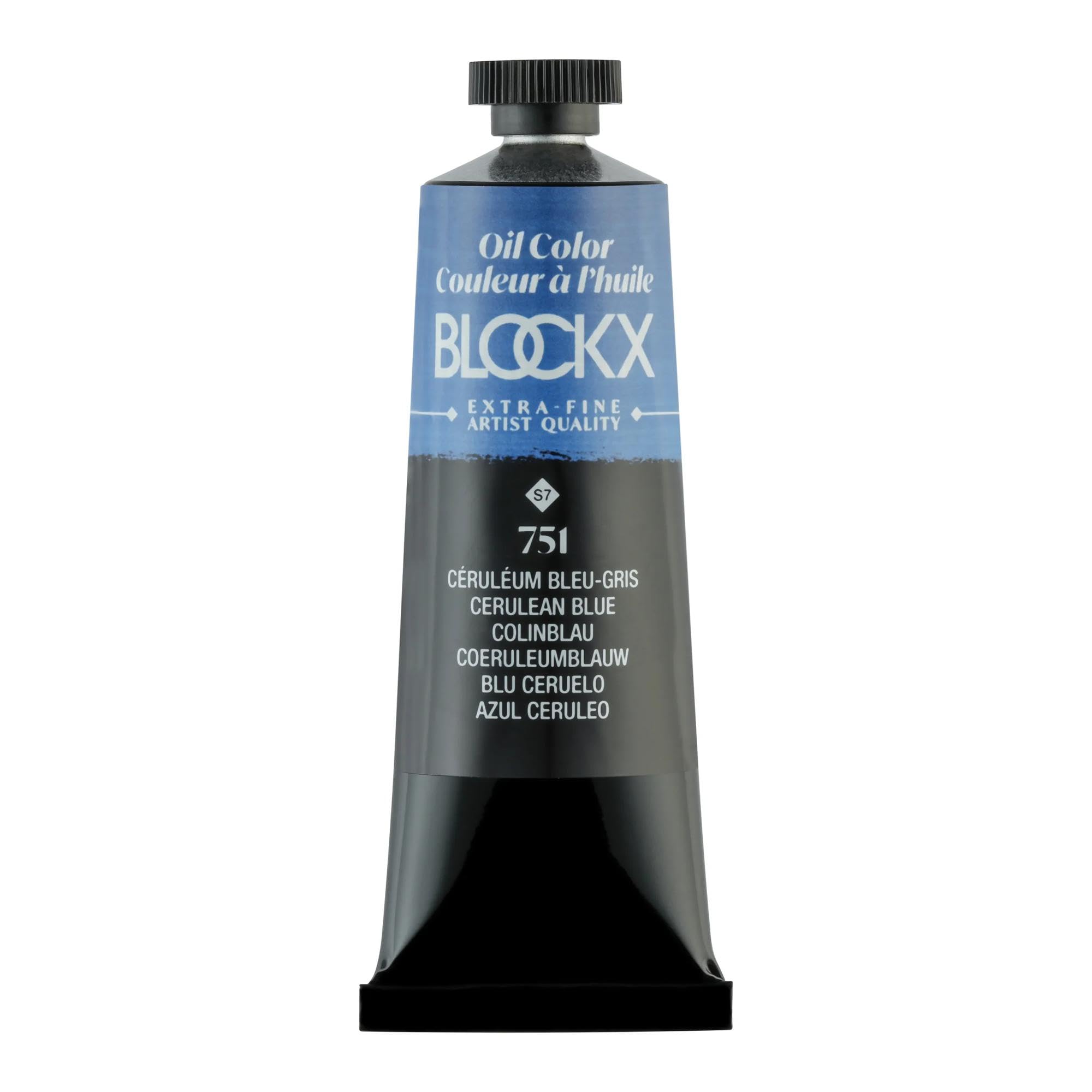 BLOCKX 213751BXC farba olejna ekstra drobna, 35 ml, kryjąca, niebieska
