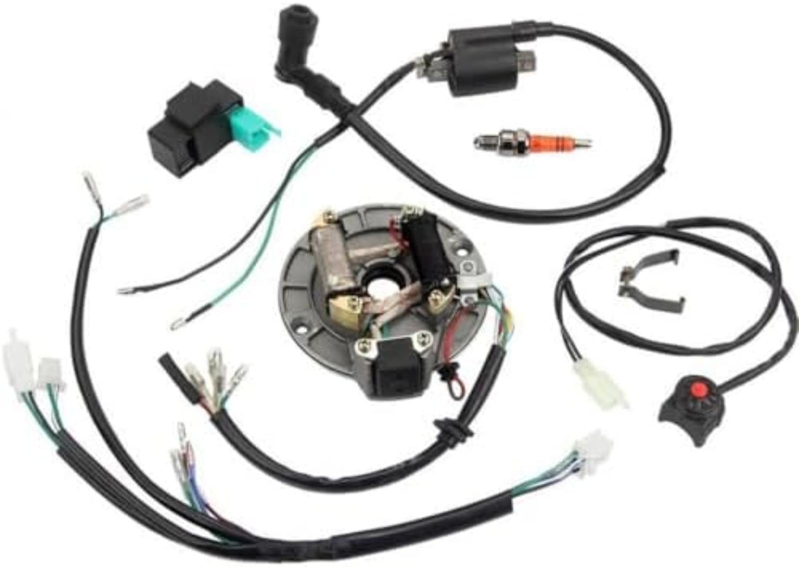 Zestaw 6 sztuk cewek zapłonowych 30520R70A01, 30520R70S01, 30520RN0A01, Uf-624, do modeli MDX, ZDX 3,7 l, RDX oraz dla Ridgeline 3,5 l Cewka zapłonowa samochodu Cewka zapłonowa samochodu