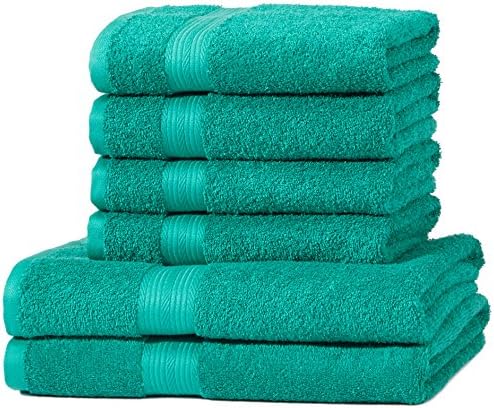 Amazon Basics AB Fade Resitant, 100% Cotton, Forever White, 2 Hand