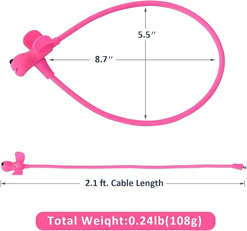 Miniatura 4 de Candado de cable para bicicleta con llaves, cerradura de cable cubierta de silicona para niños, cerradura de dibujos animados, cerradura de 2 pies