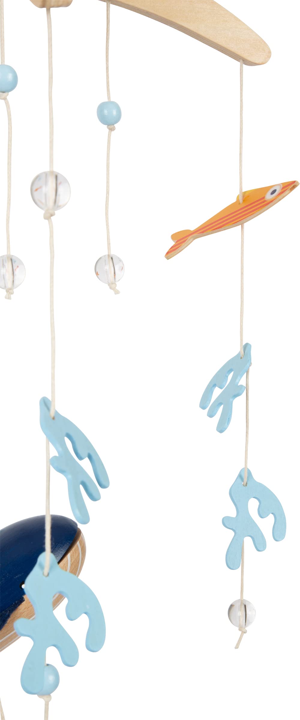 Small Foot Móvil Gran Océano, de Madera, móvil 3D de Aspecto marítimo, Ideal para niños pequeños y bebés, 12290
