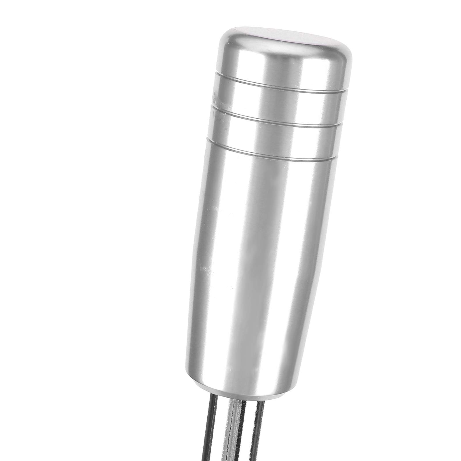 aqxreight - Palanca de cambios corta, palanca de cambios corta para automóvil con accesorio de modificación de perilla para E30 E36 E46 E34 E39 E6x Z3 1985-2010(Plata)