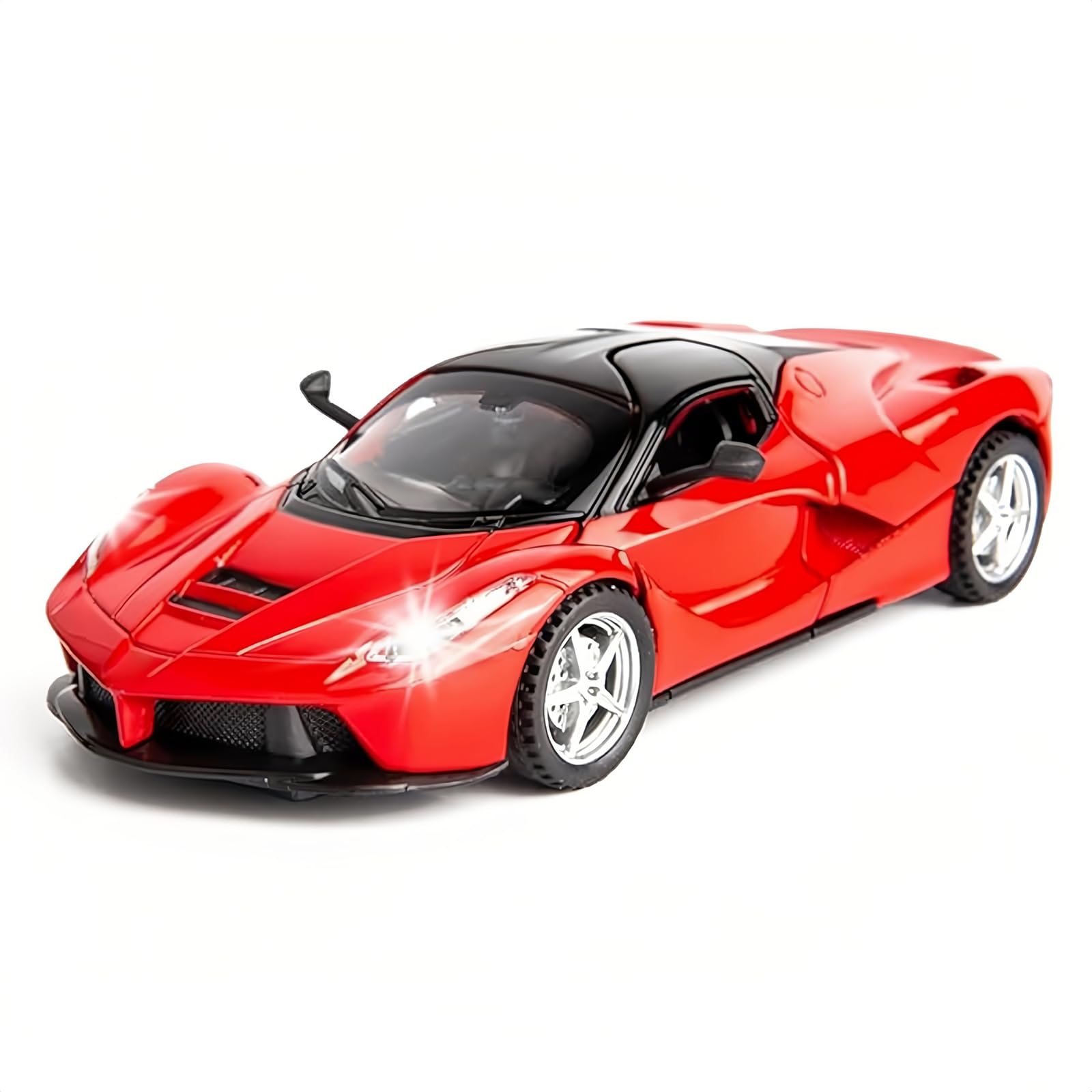 Amazon.com: WAKAKAC 1/32 Race Model Car, Pull Back Toy Car Vehicle