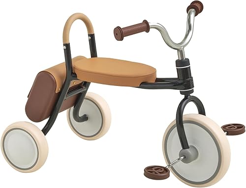 Miniatura 8 de Kidpop Mate - Triciclo para niños de 2.5 a 4 años, regalo de primer cumpleaños, bicicleta de juguete con agarres de manillar y almacenamiento para