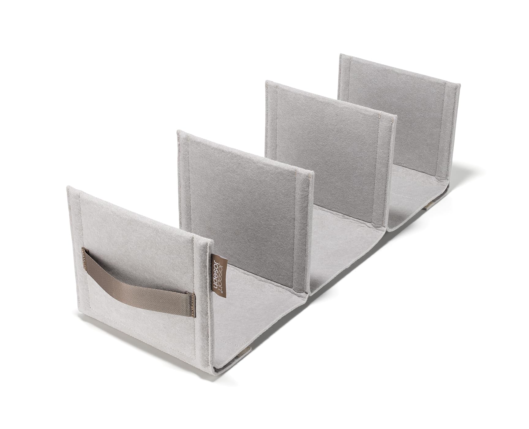 Joseph Joseph Orderly Organizer per Borse da Armadio, Divisori in Feltro, Design Salvaspazio per Guardaroba Ordinato