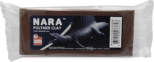 Miniatura 8 de NARA Arcilla para hornear polimérica, 1 color, 1 bloque, 16.01 oz (1 libra) (cáscara de huevo)