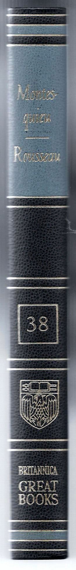 Montesquieu * Rousseau (Vol. 38 of Great Books Of The Western World Collection) - Image 4