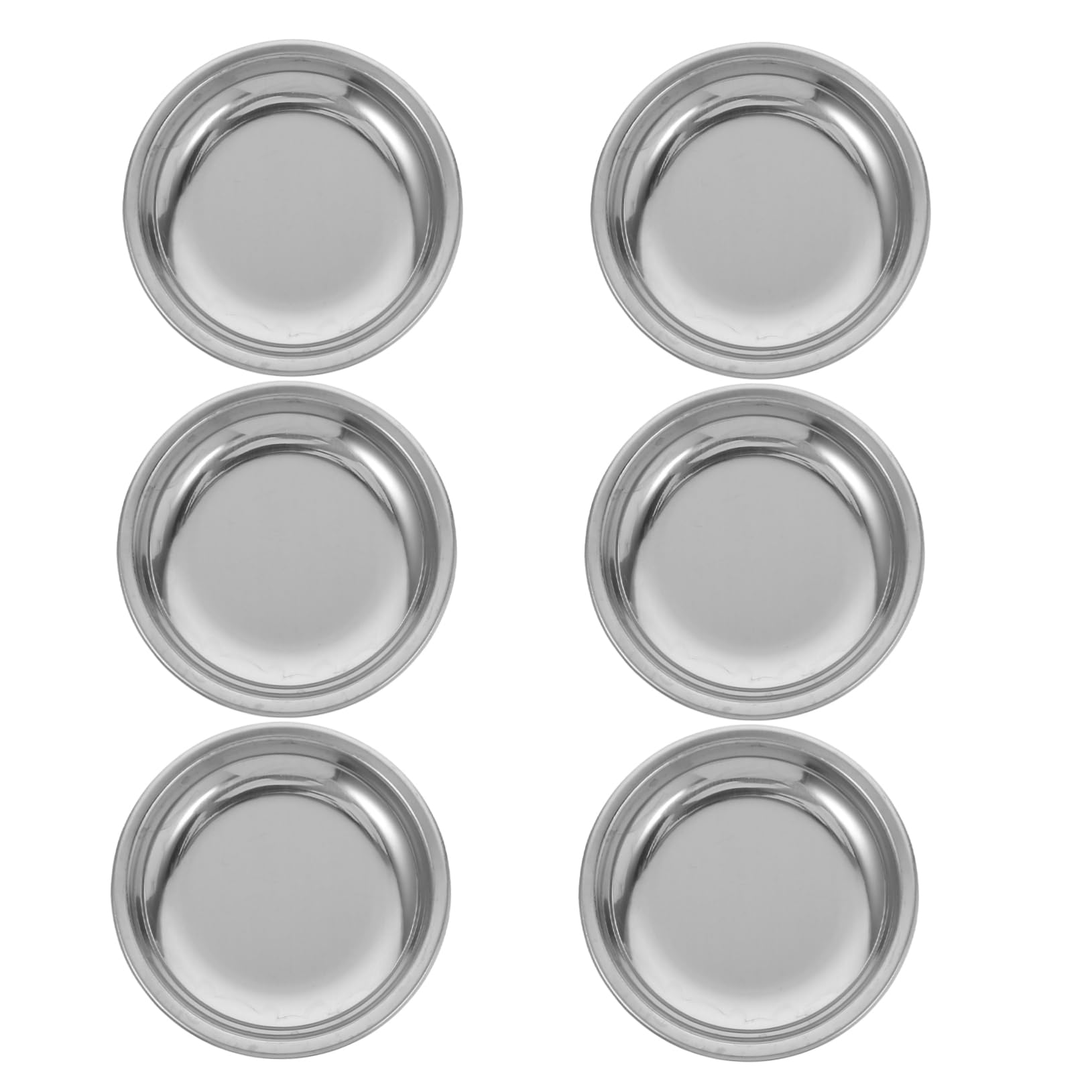 ULTECHNOVO Stainless Steel Tea Bag Coaster Dish Tea Strainer Holder Insulated Round