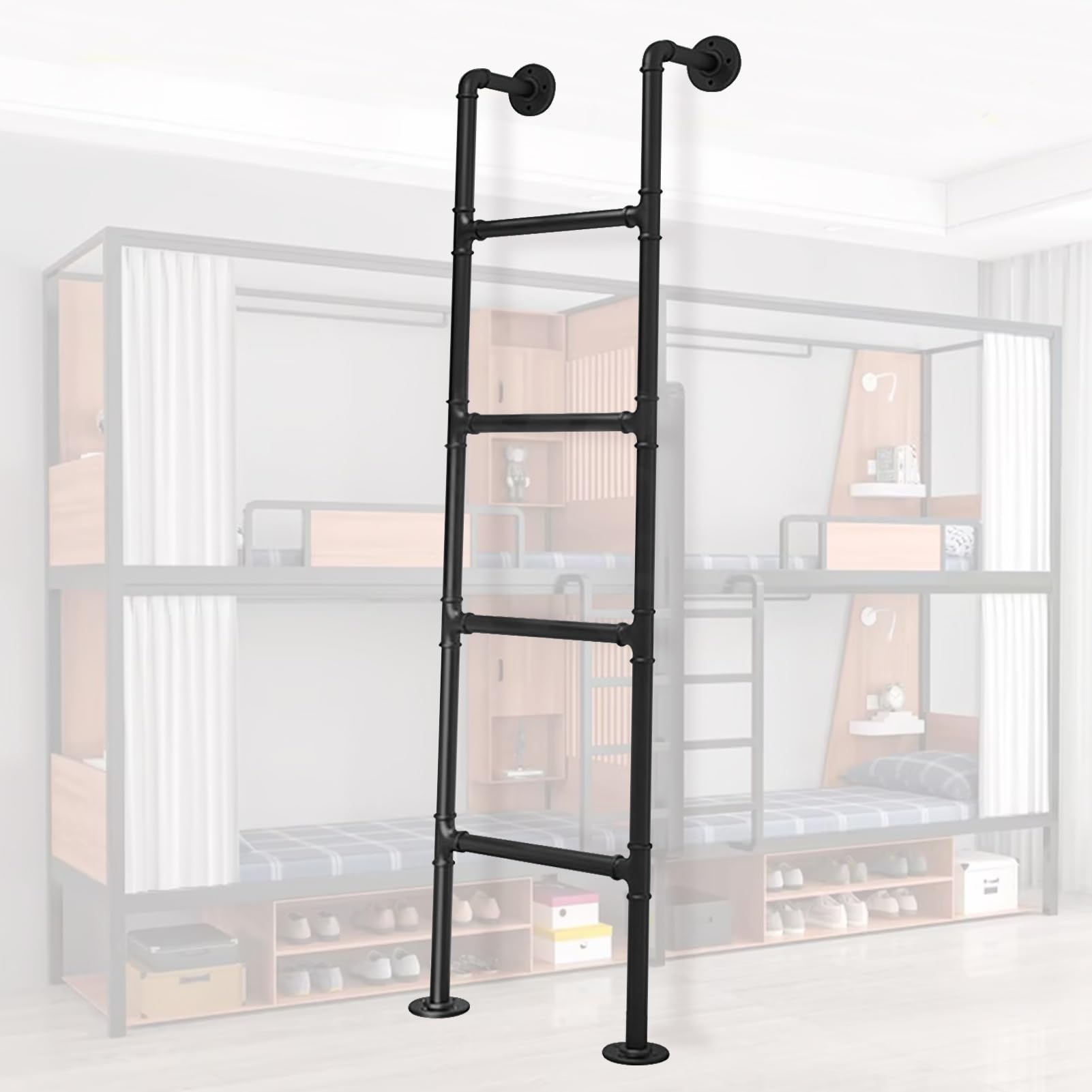 Wrought Iron Window Well Ladder Emergency Egress