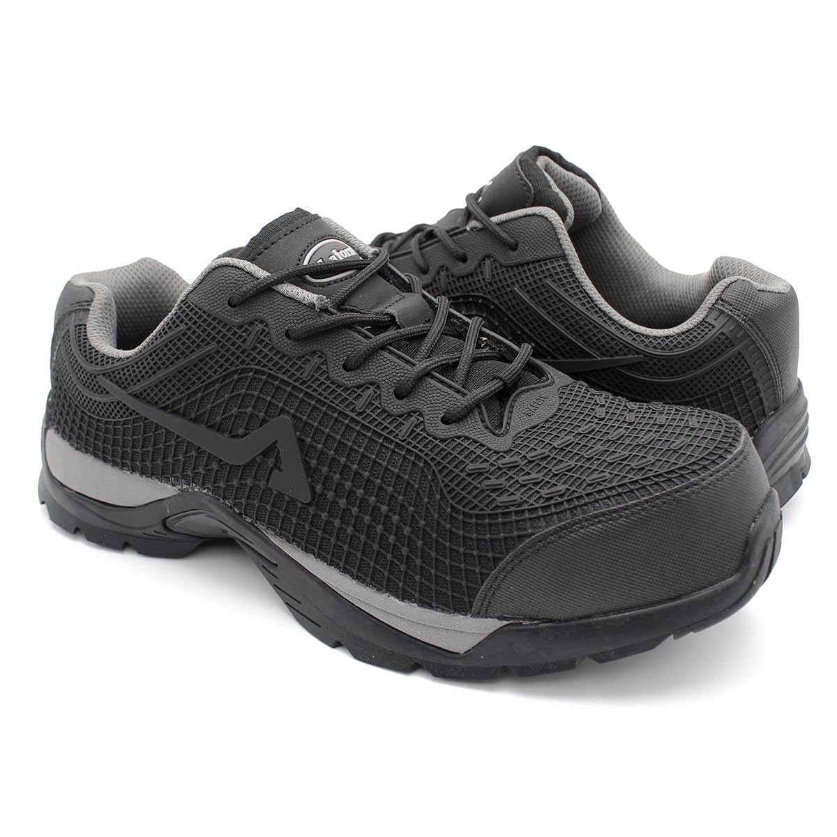 Laforst Mens Electron Synthetic Composite Toe ESD Server Nonskid Athletic Lace Up Black 7.5