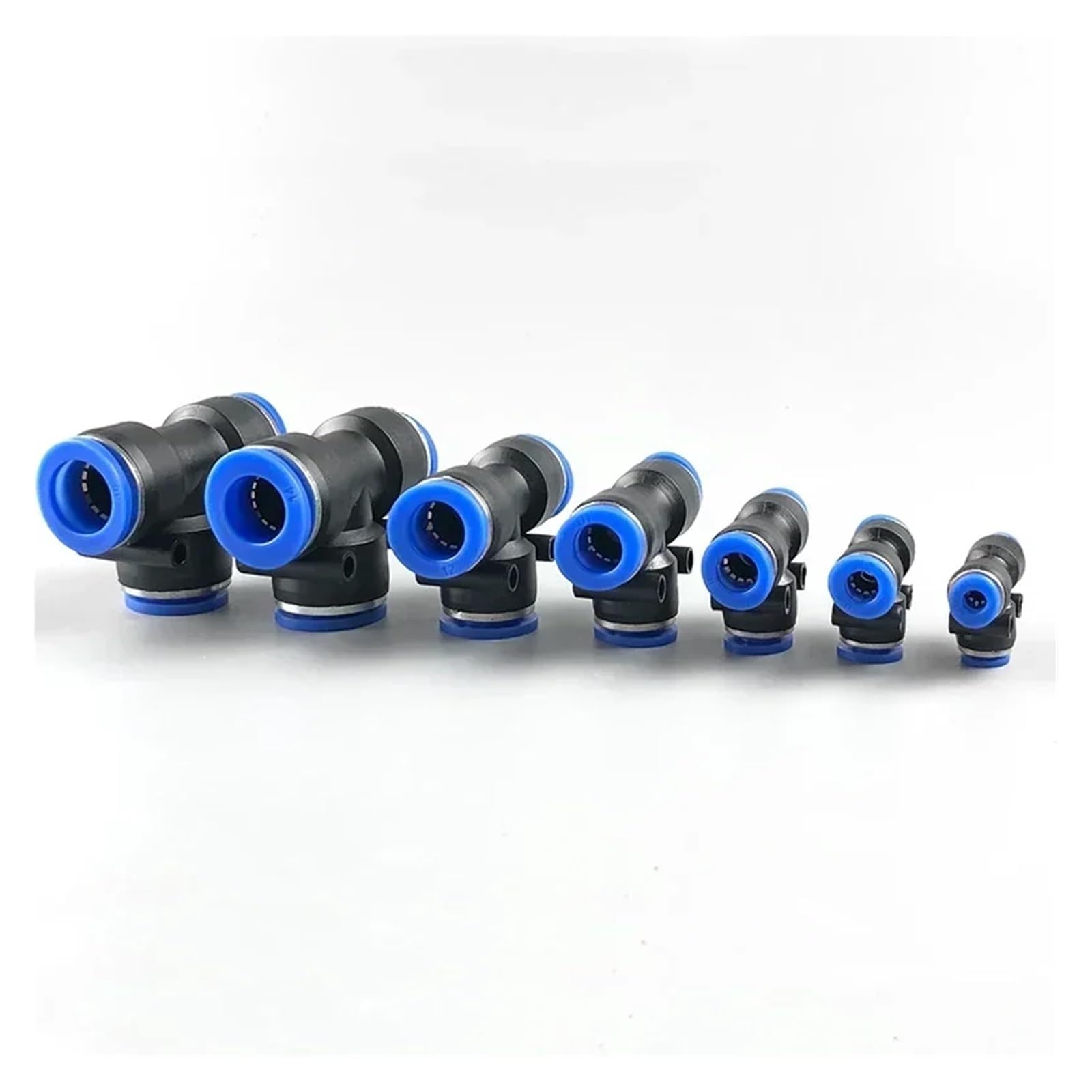 Złączki rurowe pneumatycznych serii PE TY 4, 6, 8, 10, 12, 16 mm, 3-drożne, szybkozłączki do przewodów pneumatycznych(PEG 6-4,500 PCS)