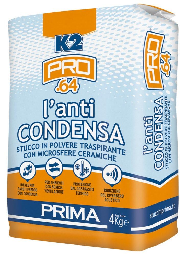 4PZ STUCCO ANTICONDENSA IN POLVERE K2 DA KG 4 NextradeItalia Mod.FERX.3S32U