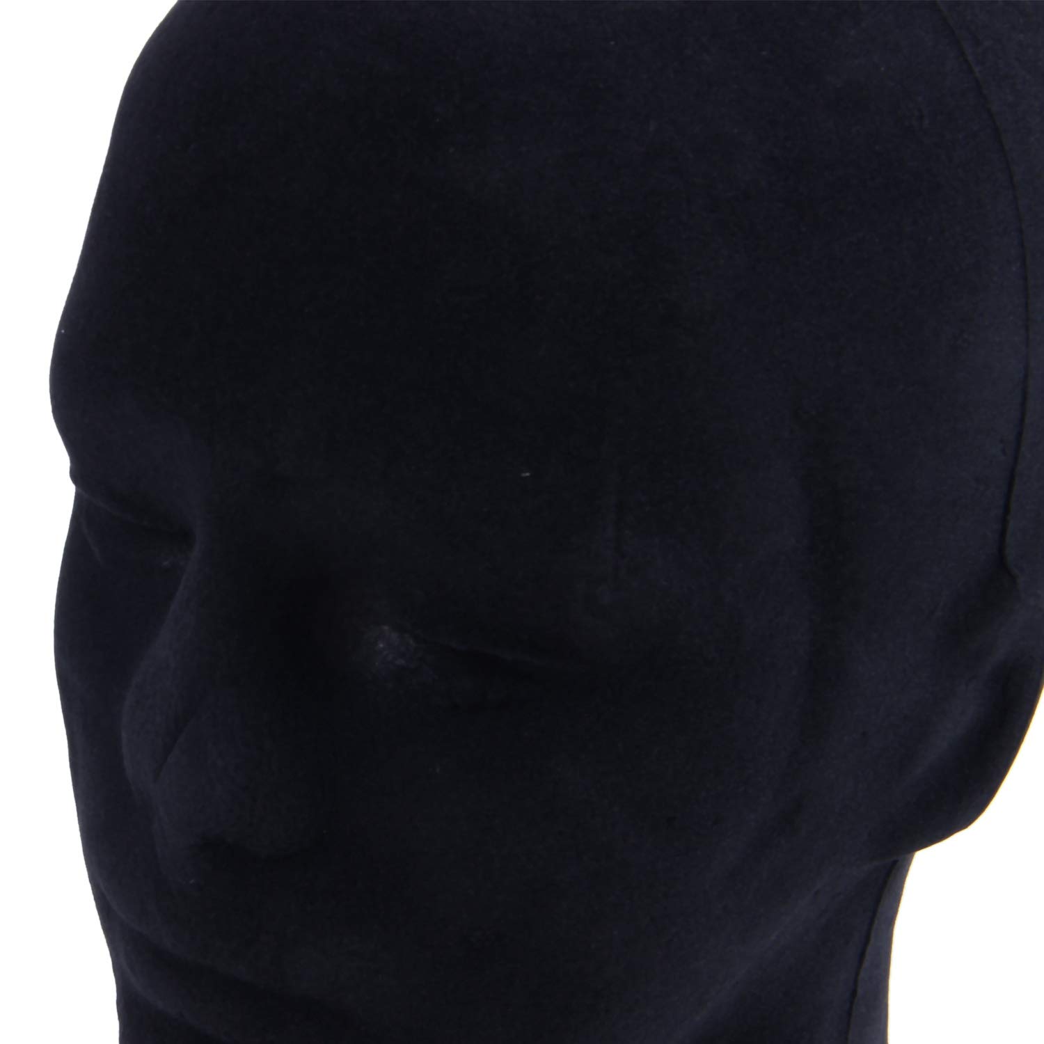Manichino in polistirolo nero 2 pezzi modello uomo