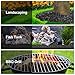 Stanbroil Lava Rock Granules - Decorative Landscaping for Fire Bowls, Fire Pits, Gas Log Sets, Indoor or Outdoor Fireplaces - 10 Pounds (0.1