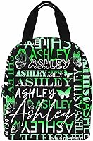 Vista 11 de InterestPrint Bolsa de almuerzo personalizada con nombre, lonchera de mariposa rosa degradada, regalo personalizado para nieta, nieto, sobrino