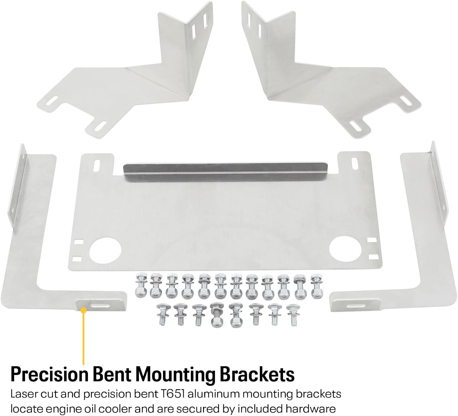 Sprint Car Stacked Plate Cooler and Mounting Kit