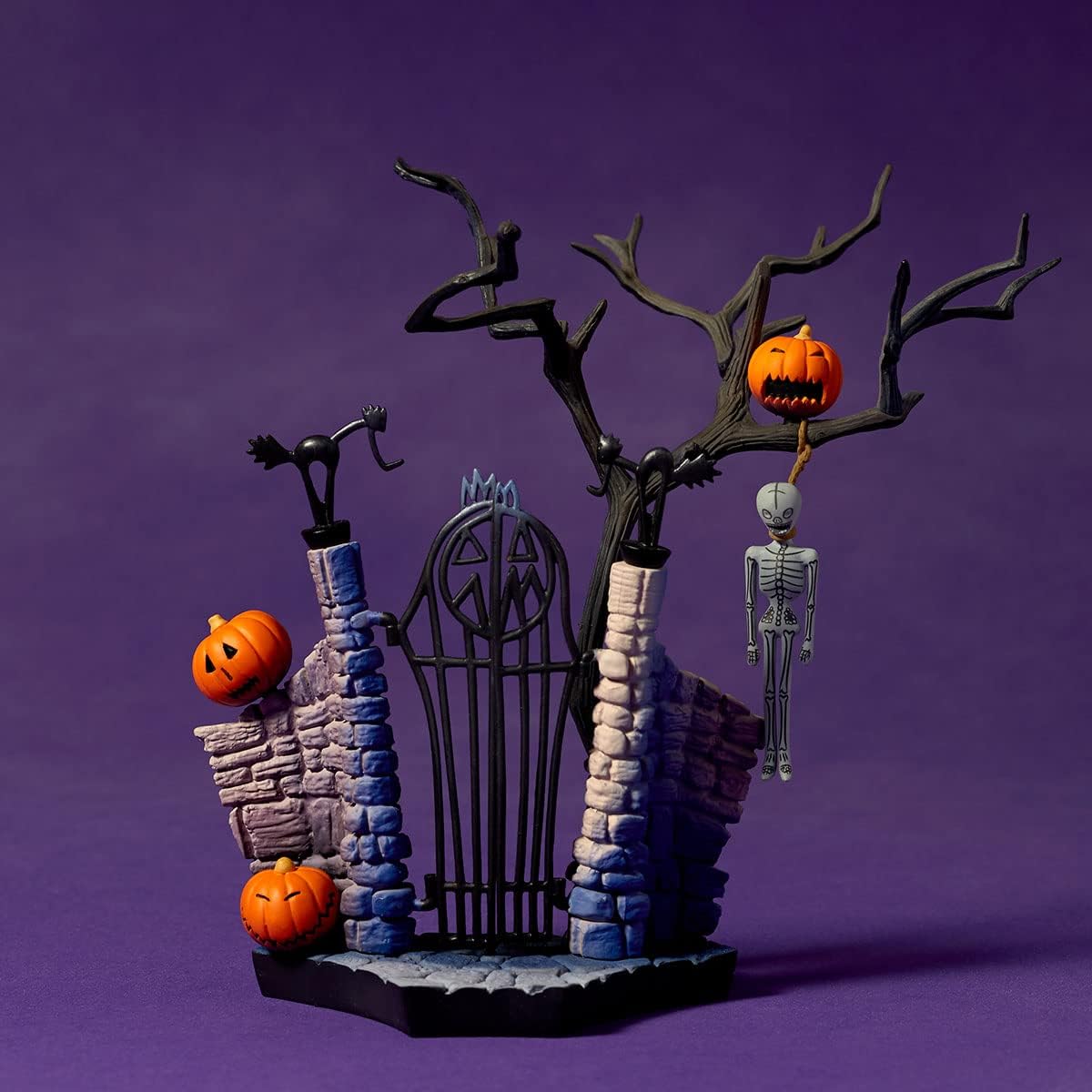 Kaiyodo Revoltech The Nightmare Before Christmas Jack Skellington Ver.1.5, Total Height: Approx. 7.3 inches (185 mm), Non-scale, PVC & ABS, Painted Action Figure