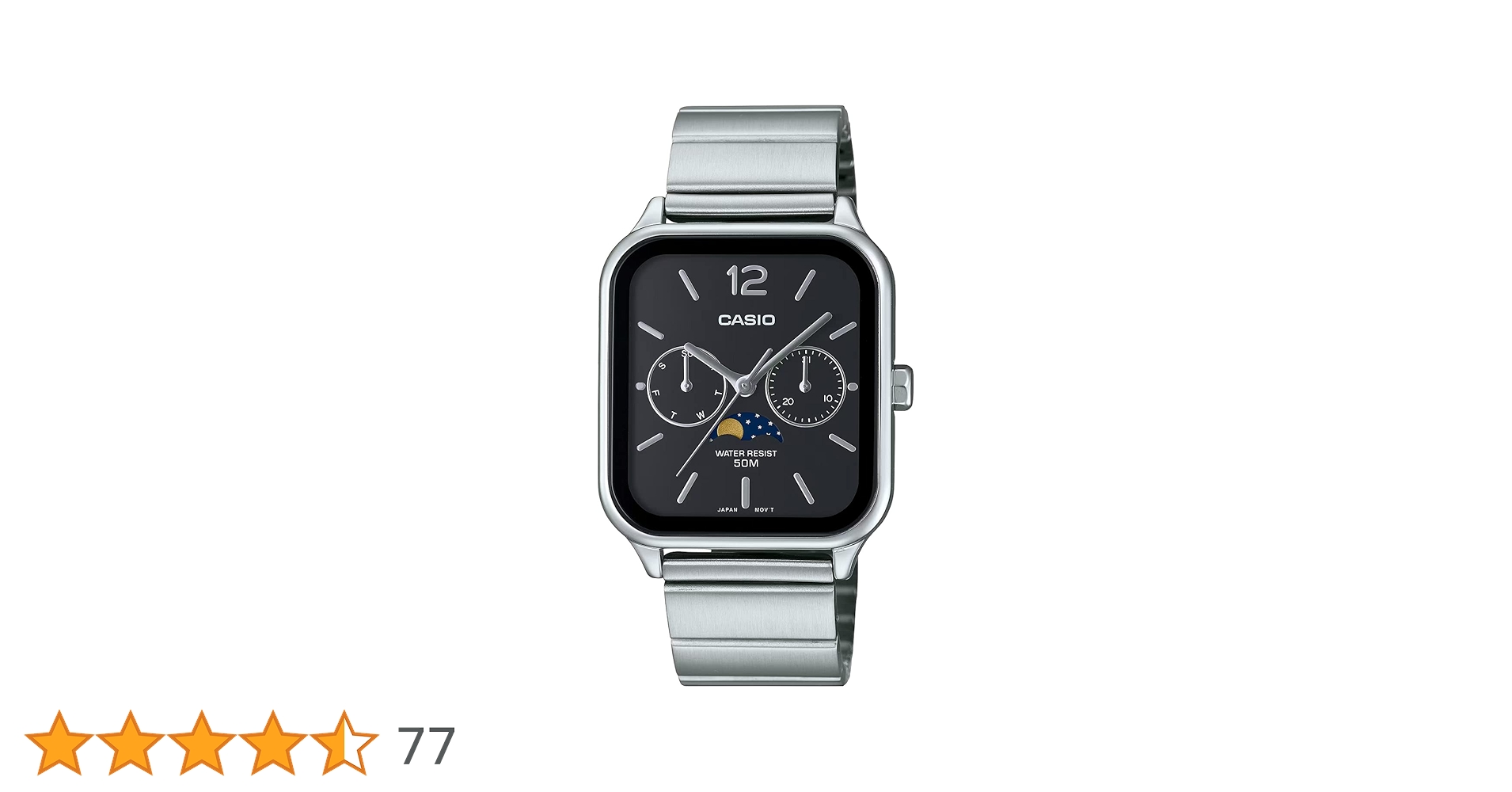 Buy CASIO Standard Moon Phase Analog Men's Watch MTP-M305