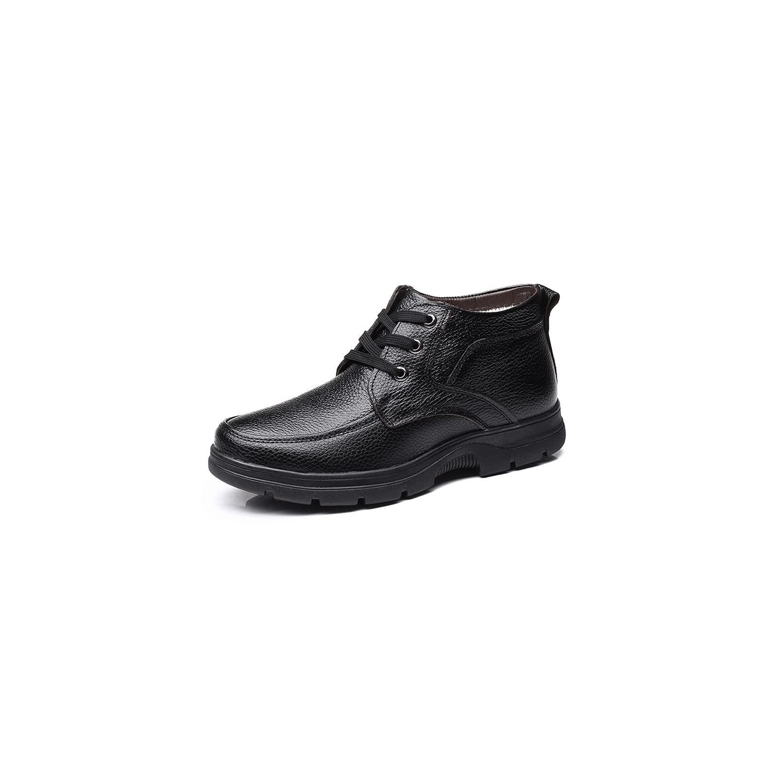 Scarpe Oxford da uomo Scarpe in Pelle Stivali invernali da uomo Scarpe in cotone caldo Scarpe in pelle di mucca Uomo Stivali Casual Maschile Calzature