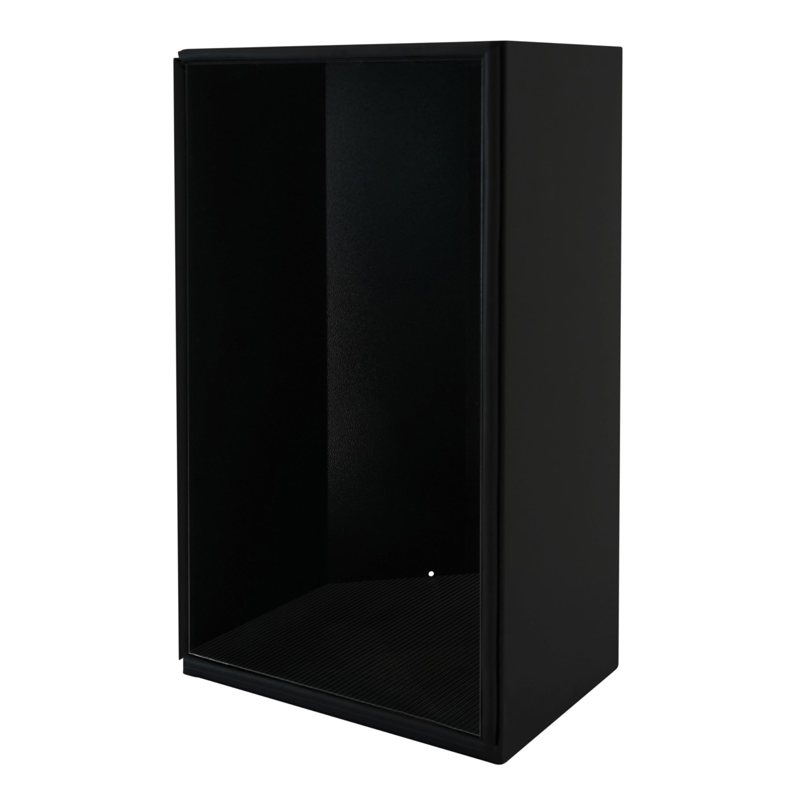 Armario para Bombona de Gas 6 kg/7 kg Metálico – Caja de Acero con Ventilación, Tapa Extraíble y Base Antideslizante – Autocaravana, Camper y Caravana – 59×32×35,5 cm