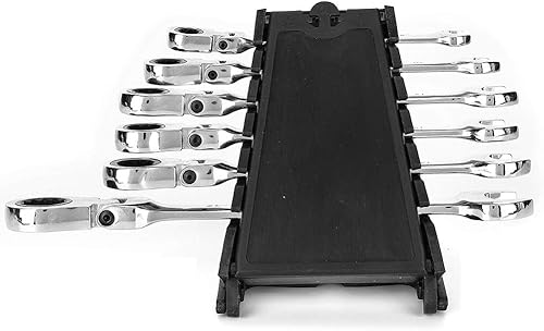 Raguso Llave combinada de trinquete, herramienta de reparación de mano, llave de vaso IS llave de trinquete Juego de llaves de trinquete SAEmétricas