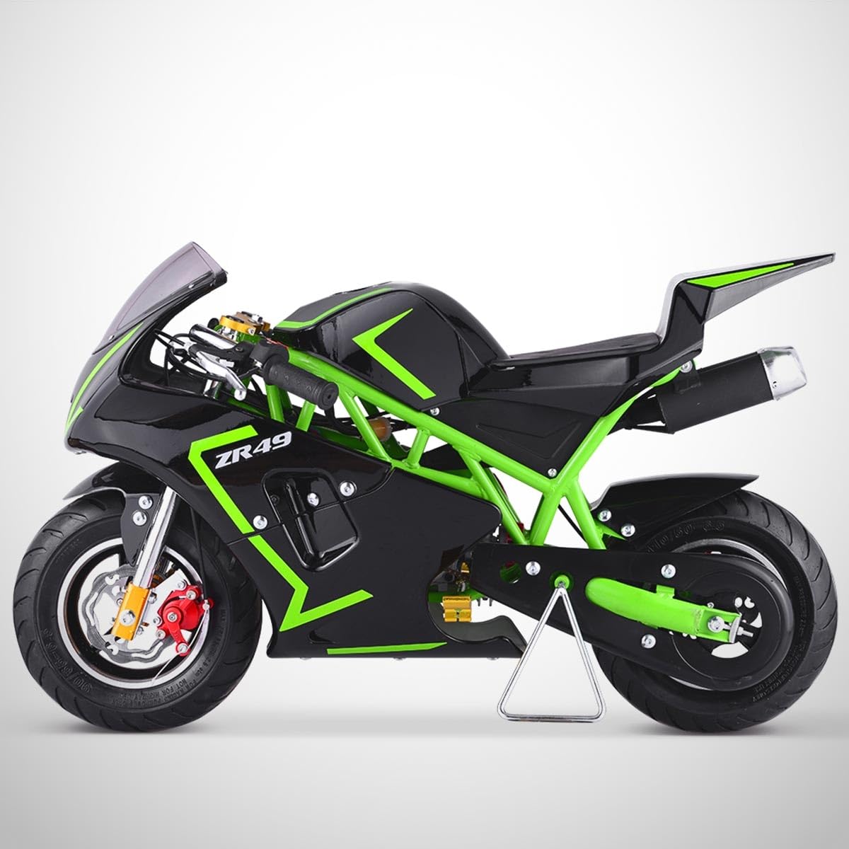 Pocket Course ZRX 49 / Mini Moto Enfant 50cc / Édition 2025 / Vert