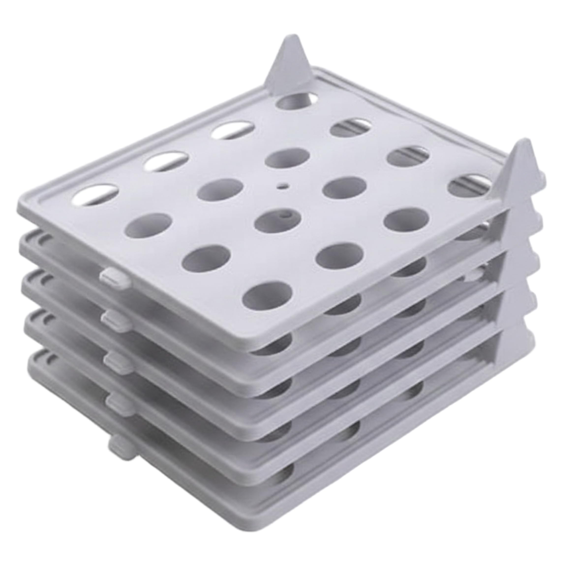 Xoeryoy 5pcs Shirt Folder, Stackable Shirt Organizer, Folder – Gray Plastic Clothing Folding Board For T-shirts, Shirts, Pants And Sweaters ;1