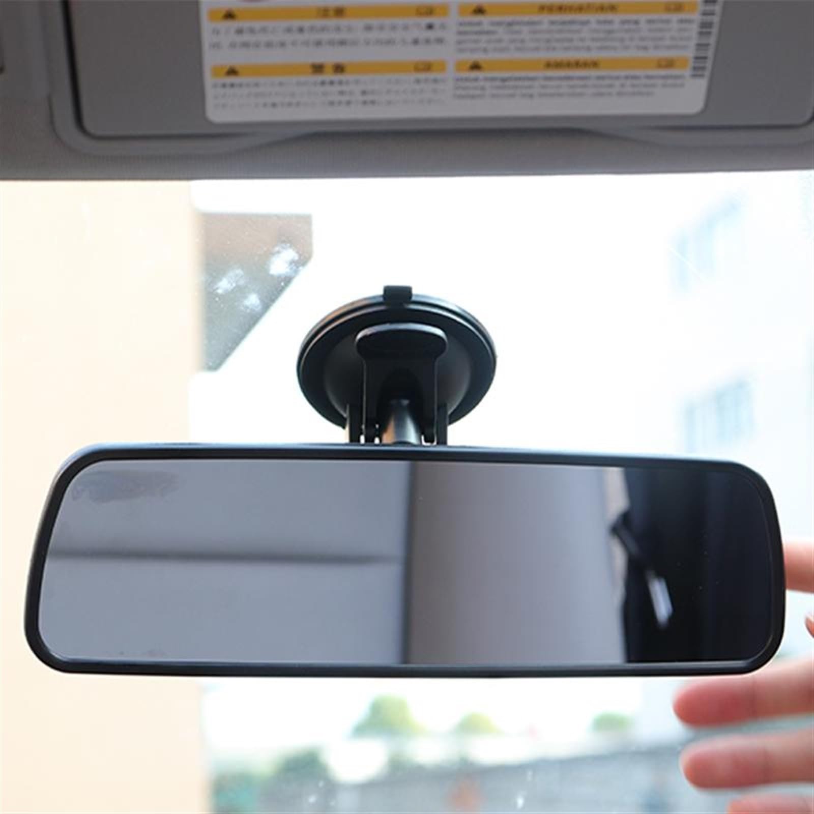 25x7cm Voiture Siège Arrière Bébé Miroirs Voiture Camion Miroir Intérieur Rétroviseur Avec Ventouse Rétroviseur Verre de Rétroviseur remplacement