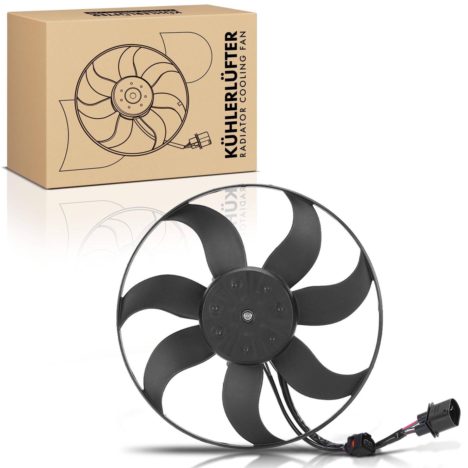 Frankberg Ventola di raffreddamento motore ventola radiatore 360 mm