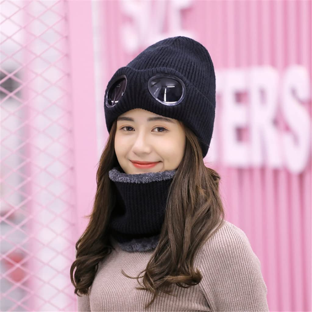 Chapeau de protection d'hiver pour femme avec bonnet épais Argento
