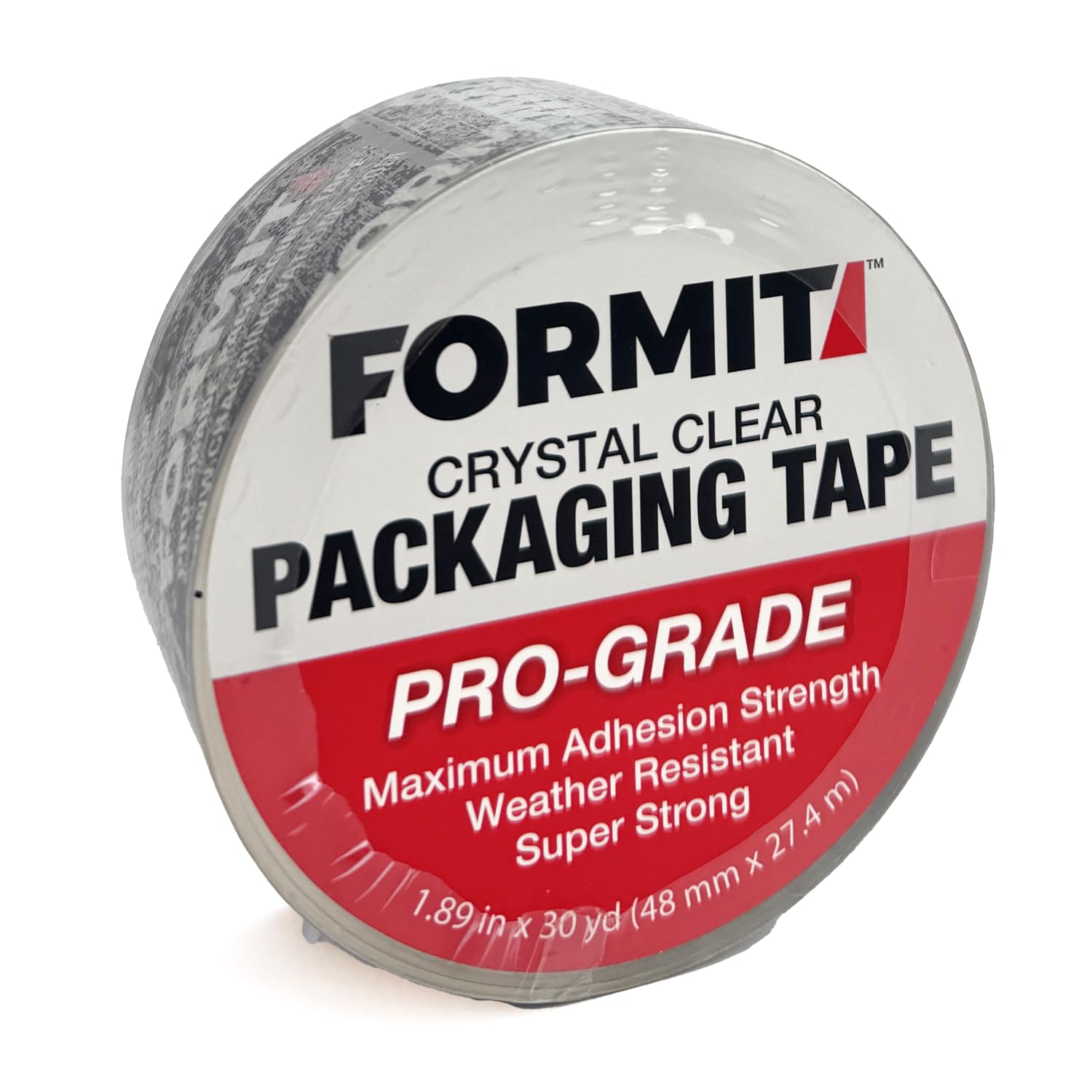 Professional-Grade Clear Packing Tape (1 Roll) - Heavy Duty Tape for Packing, Moving Boxes, Shipping, Mailing, Storage, and More - Packaging &