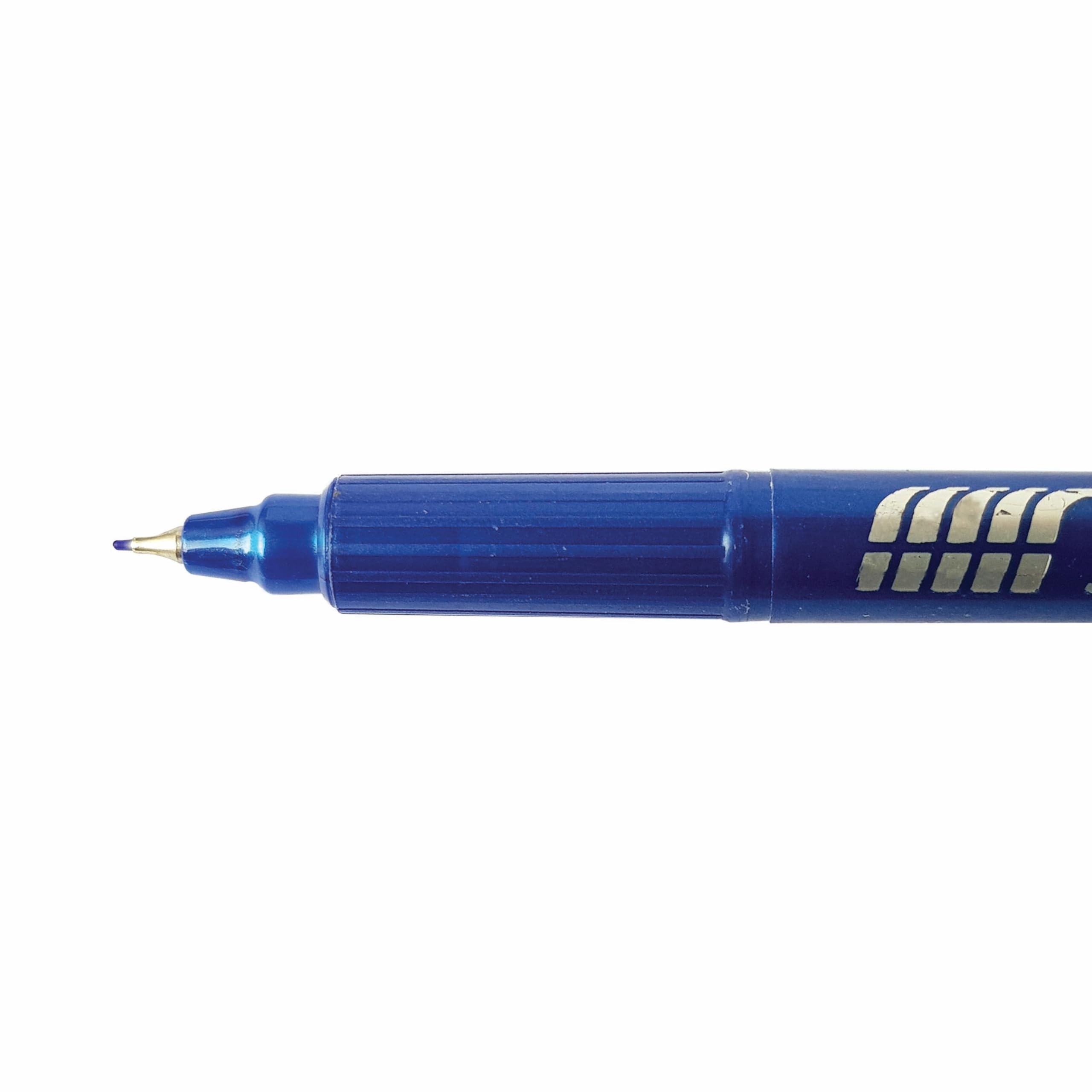 FT03MM Fineliner Pens, BLUE, Pack of 10, Ultra Fine Felt Tip Fineliners, 0.3mm Tips - Image 4