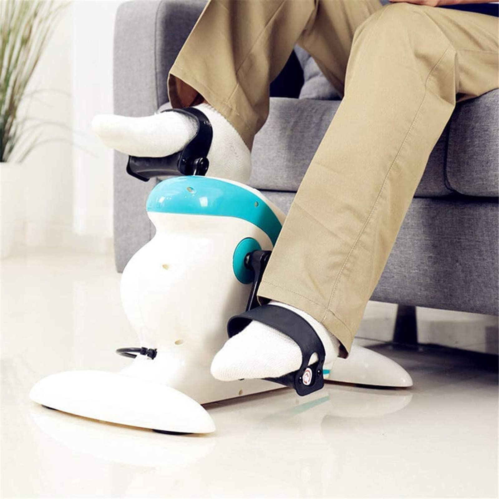 Pedale Elettrico per Esercizi Fitness, Attrezzatura per Palestra riabilitativa, Cyclette Elettronica per Terapia Fisica e Riabilitazione, Trainer motorizzato per disabili, Anziani, pazienti