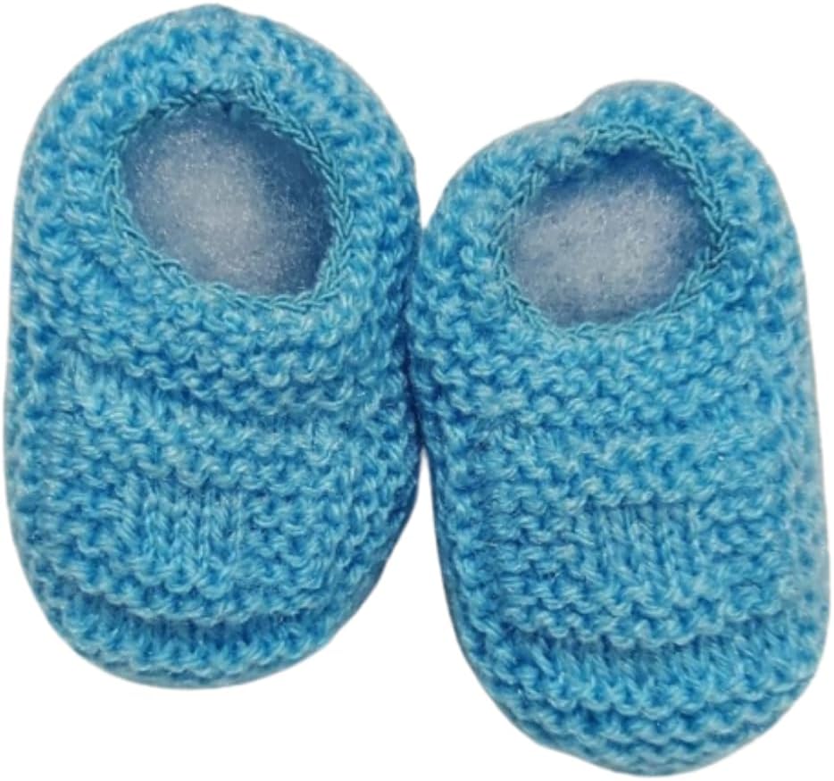 Sapatinho de Bebê de Tricô Azul – 0 a 3 meses em promoção! Veja a oferta e mais achadinhos de Sapatos Infantis Hoje é o melhor dia para comprar Sapatinho de Bebê de Tricô Azul – 0 a 3 meses com aquele preço maroto! Promoção! Aproveite a oferta!