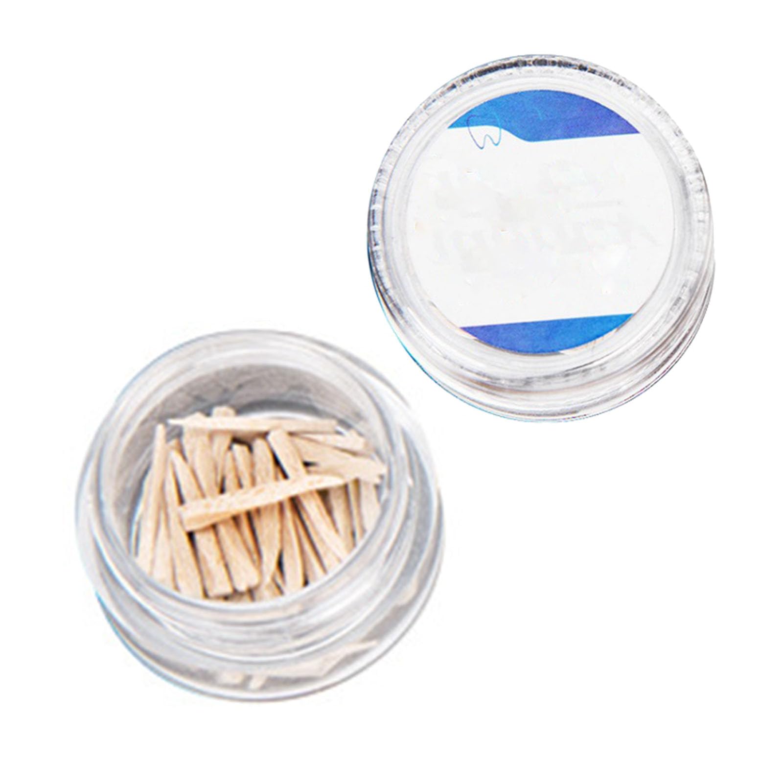 25/50 Pcs Dentals Wood Wedges For Dentals Restoration Dentals Wedges Gaps Wedges Teeth Interproximal Wedges