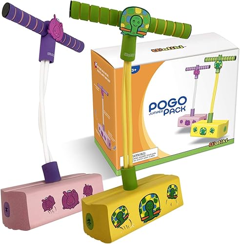 Miniatura 10 de WALIKI Foam Pogo Hopper Bull Jumper El mejor juguete para niños de 5 años Rojo