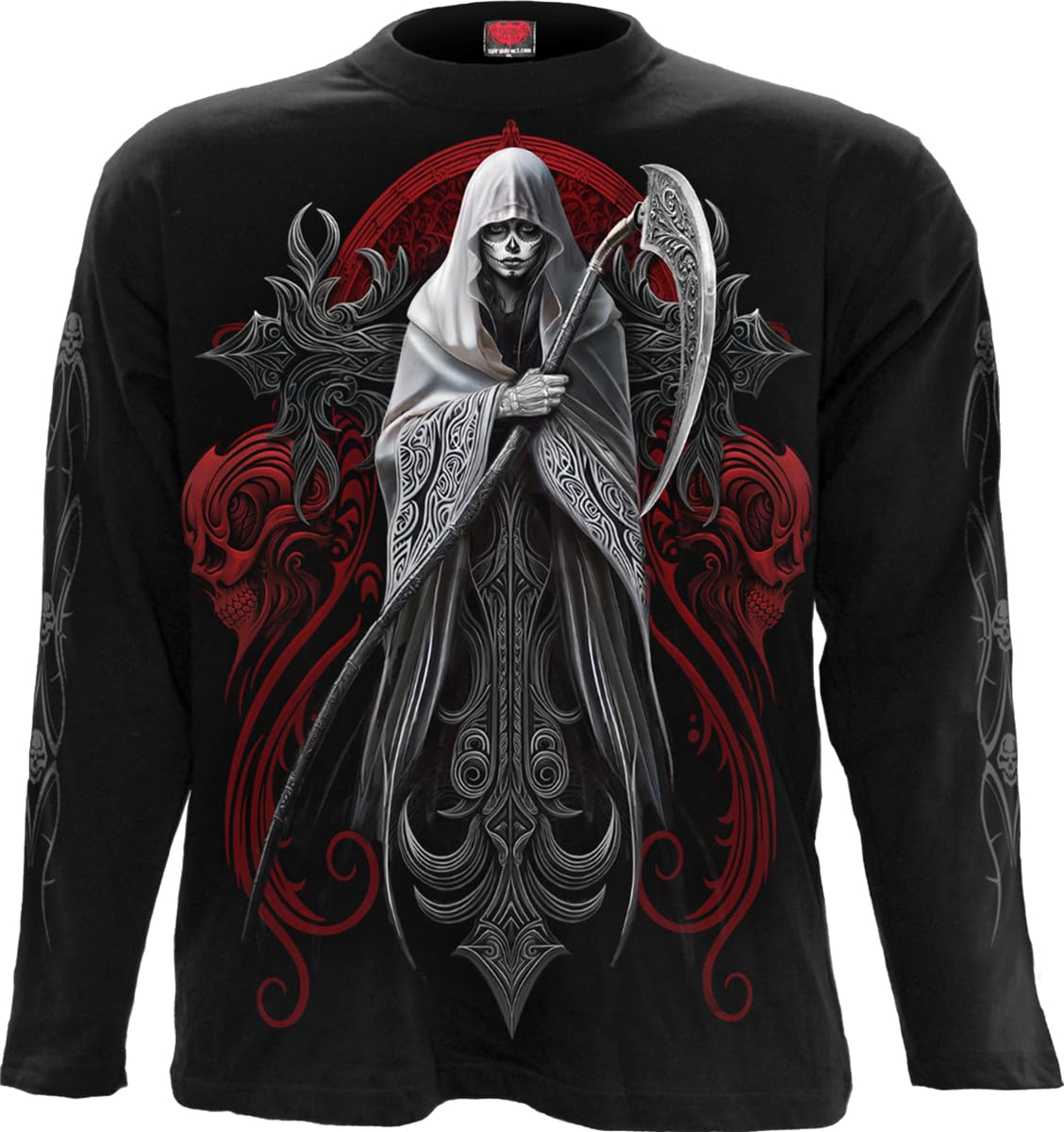 Spiral - REAPERESS - Longsleeve T-Shirt Black - M M