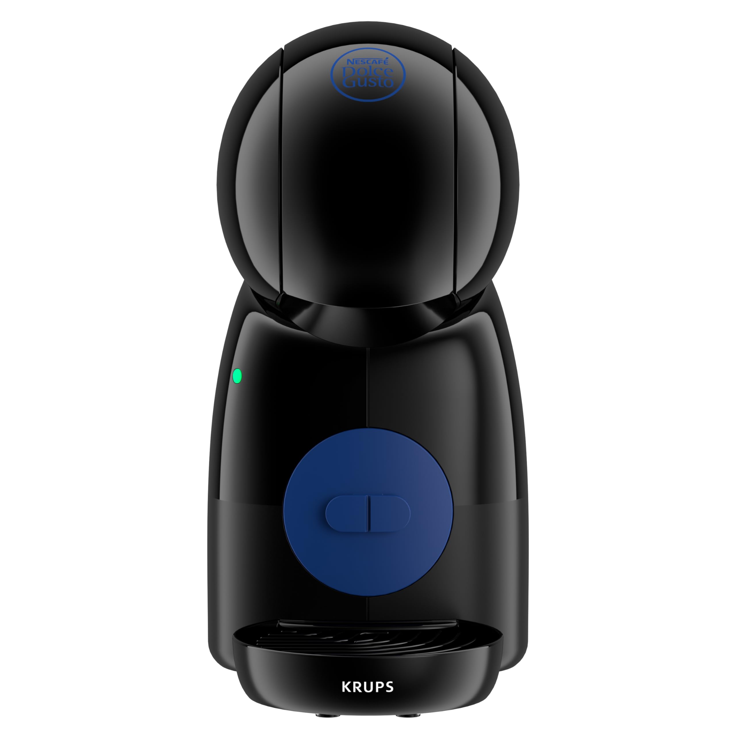 Krups Nescafé Dolce Gusto Piccolo XS KP1A08 Cafetera de cápsulas de 0.8L, modo Eco, bandeja 3 alturas, color negro, 3 Packs Café Intenso