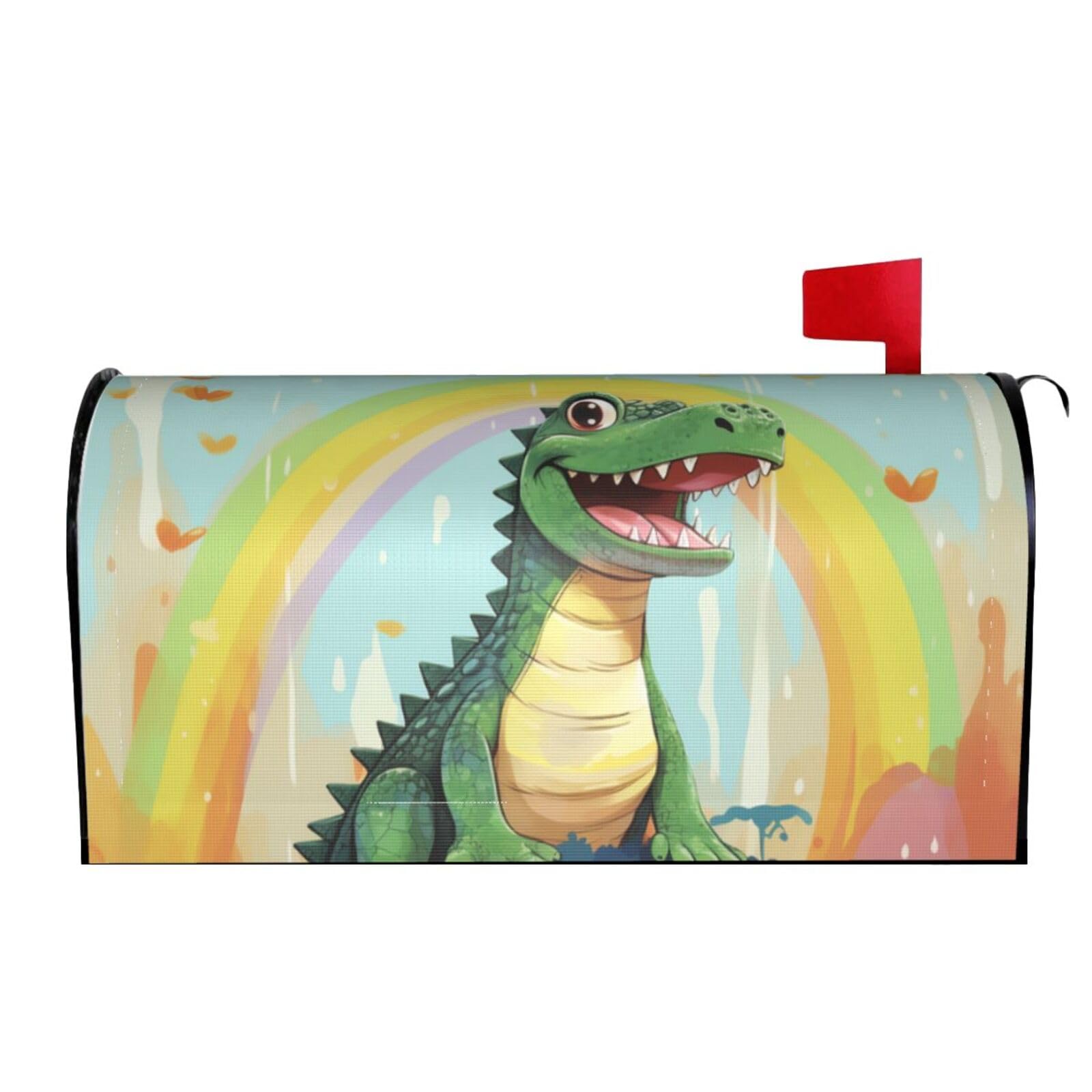 Couverture magnétique pour boîte aux lettres extérieure étanche 64,8x53,3 cm crocodile